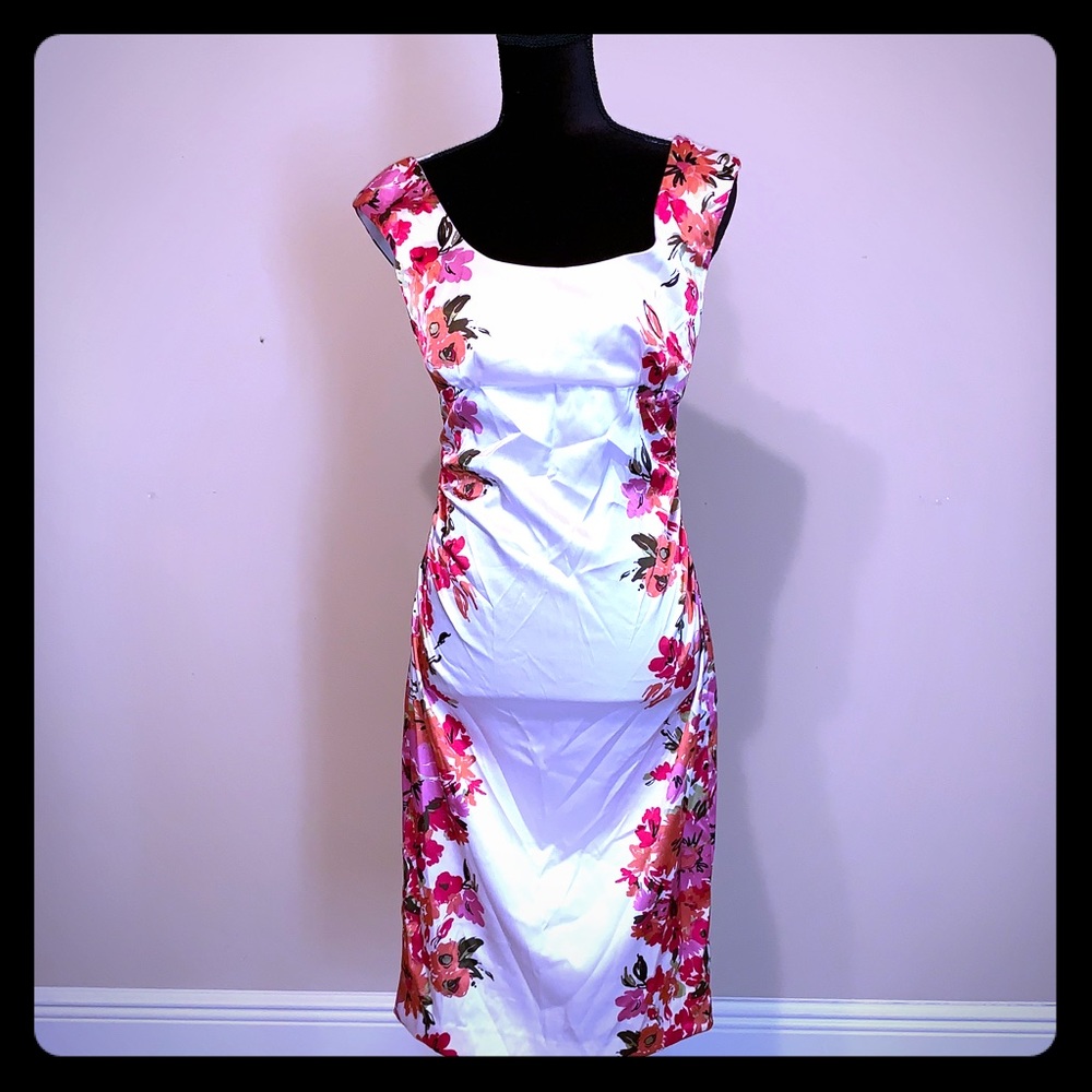 Cocktail dress, never worn, very flattering